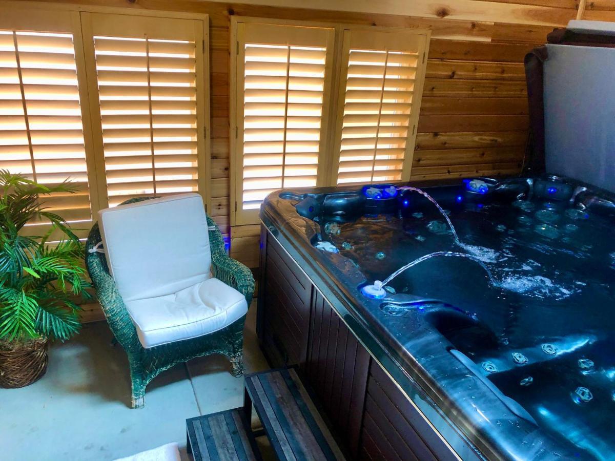 Blue Bear Den 3Br 2Ba Dtc Private Apt Hot Tub Esterno foto